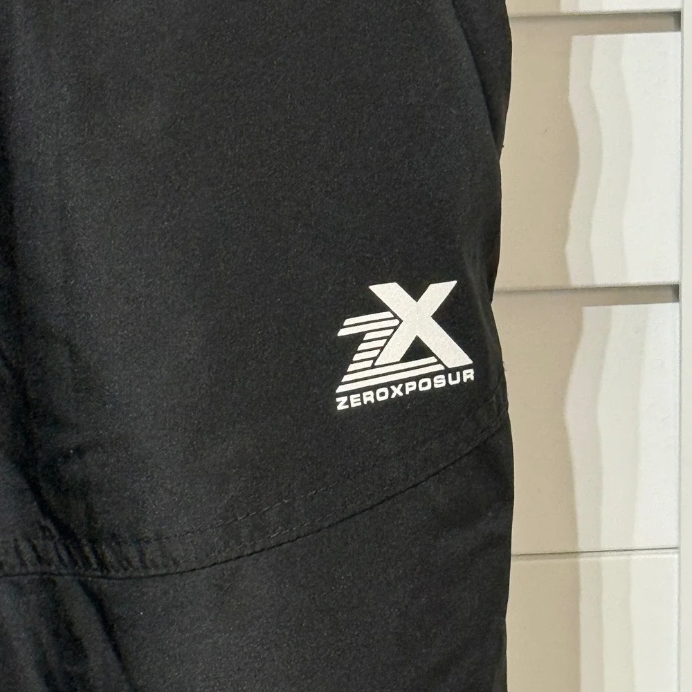 ZeroXposur Kids Black Insulated‎ Snow Bib Overalls Size S 6/7 Ski Pants